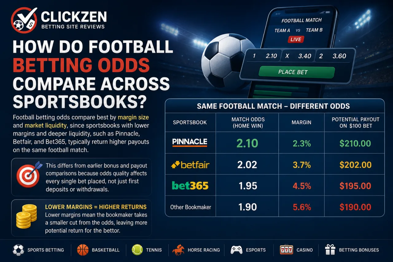 How Do Football Betting Odds Compare Across Sportsbooks