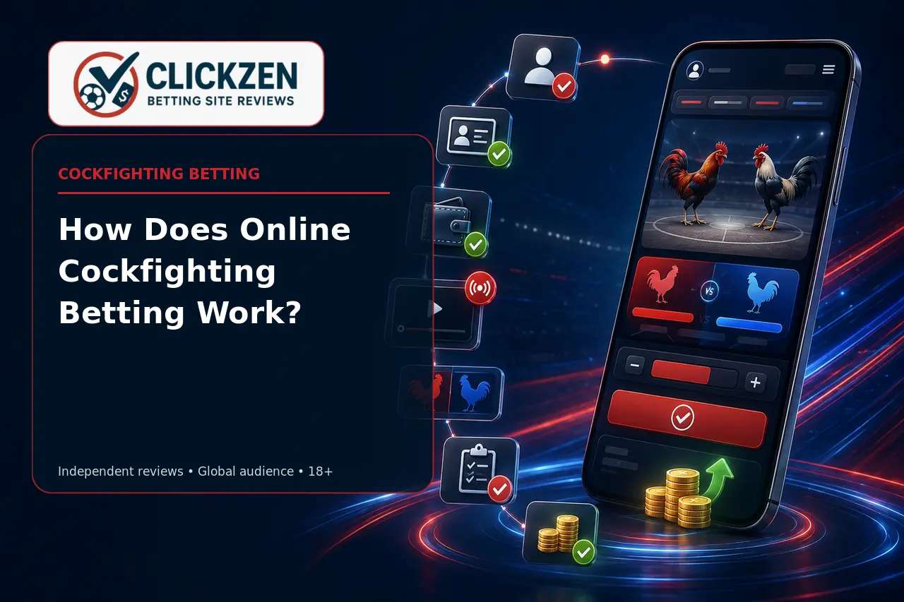 How Does Online Cockfighting Betting Work?