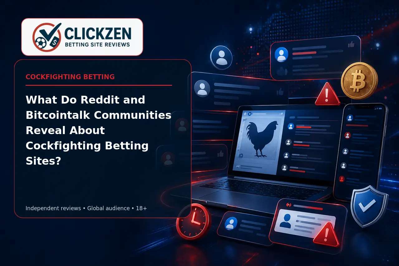 What Do Reddit and Bitcointalk Communities Reveal About Cockfighting Betting Sites?