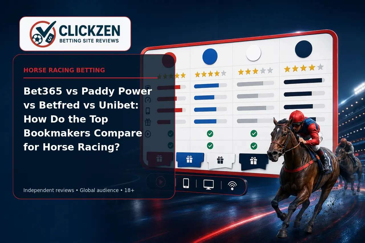 Bet365 vs Paddy Power vs Betfred vs Unibet: How Do the Top Bookmakers Compare for Horse Racing Bet365 vs Paddy Power vs Betfred vs Unibet: How Do the Top Bookmakers Compare for Horse Racing