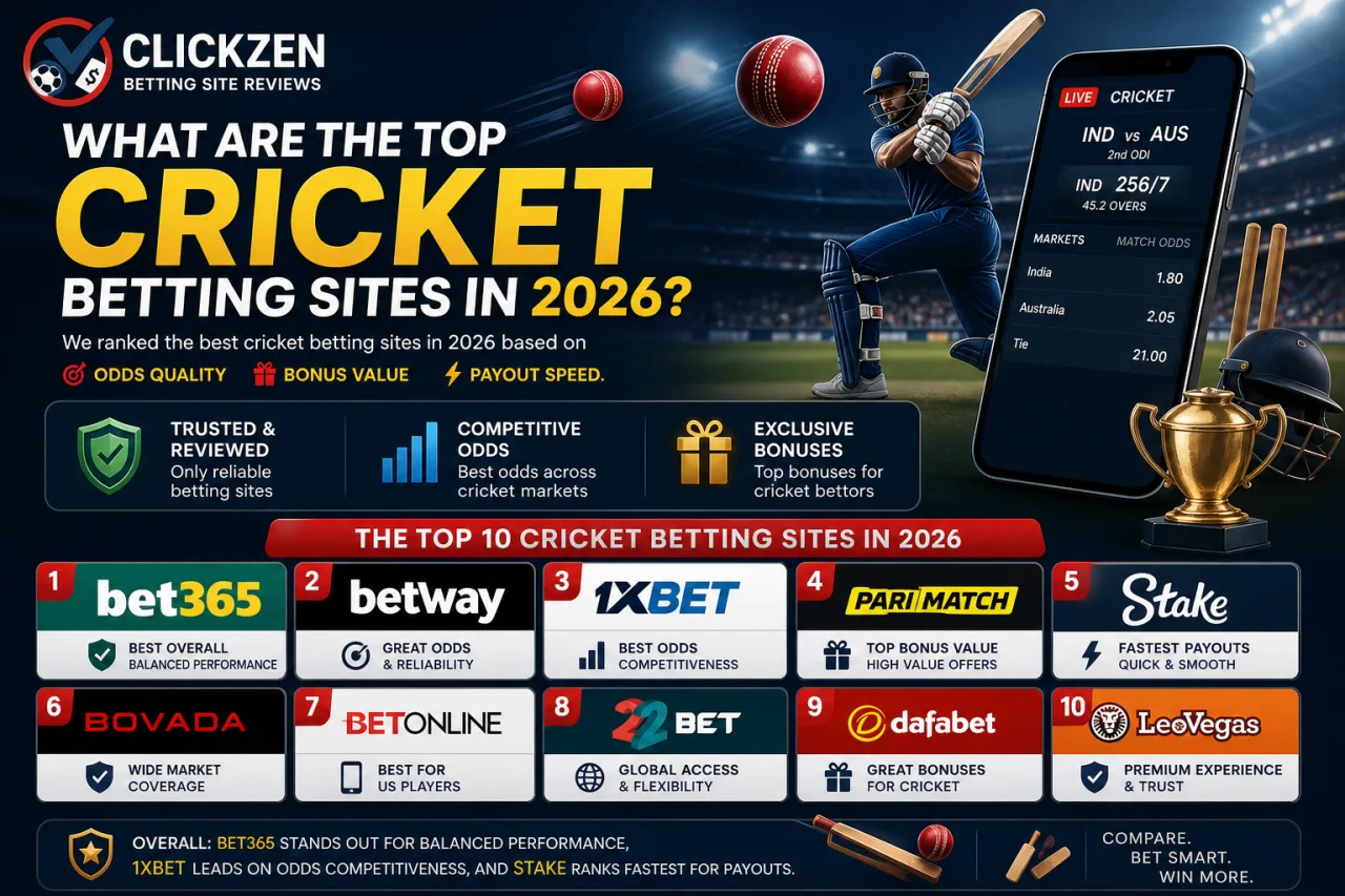 What Are the Top Cricket Betting Sites in 2026
