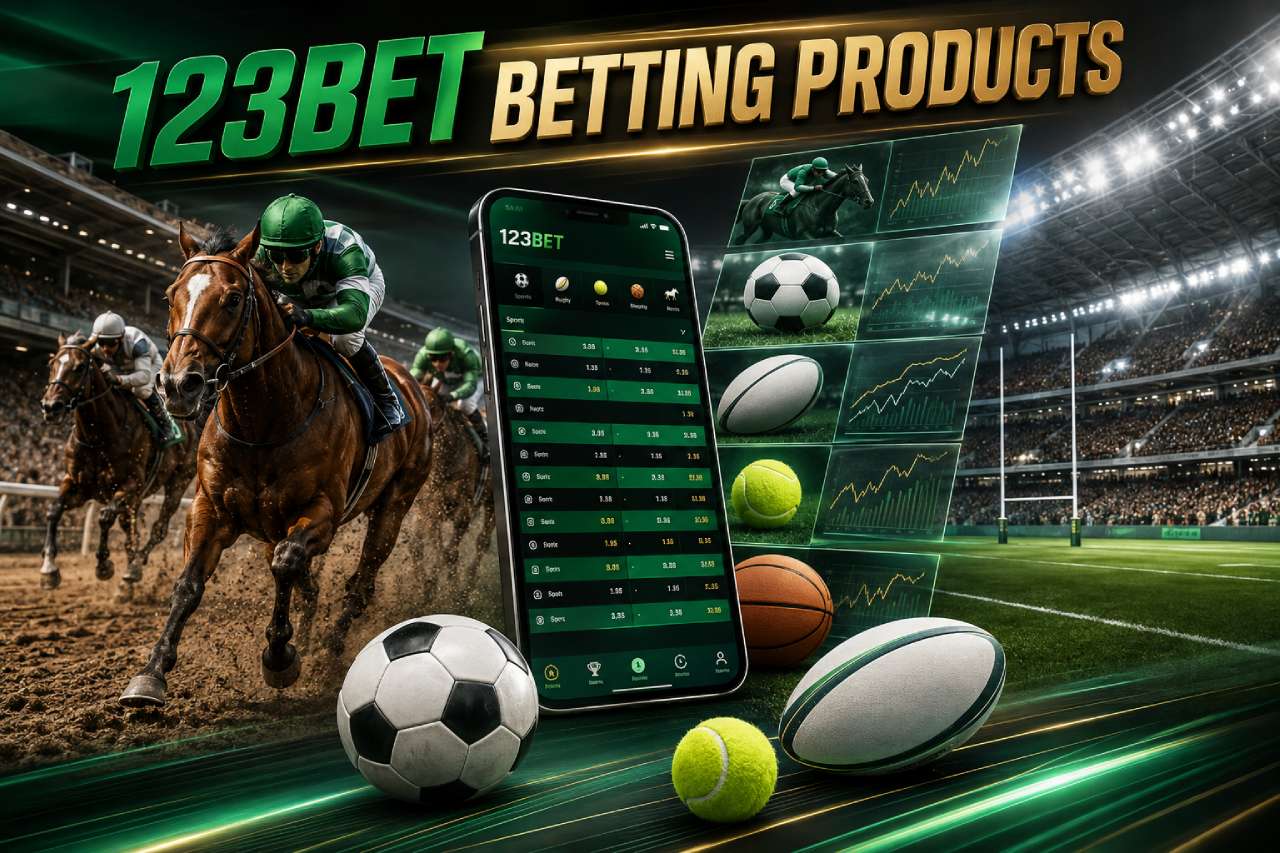 Horse racing, greyhound racing and sports betting products available at 123BET Australia