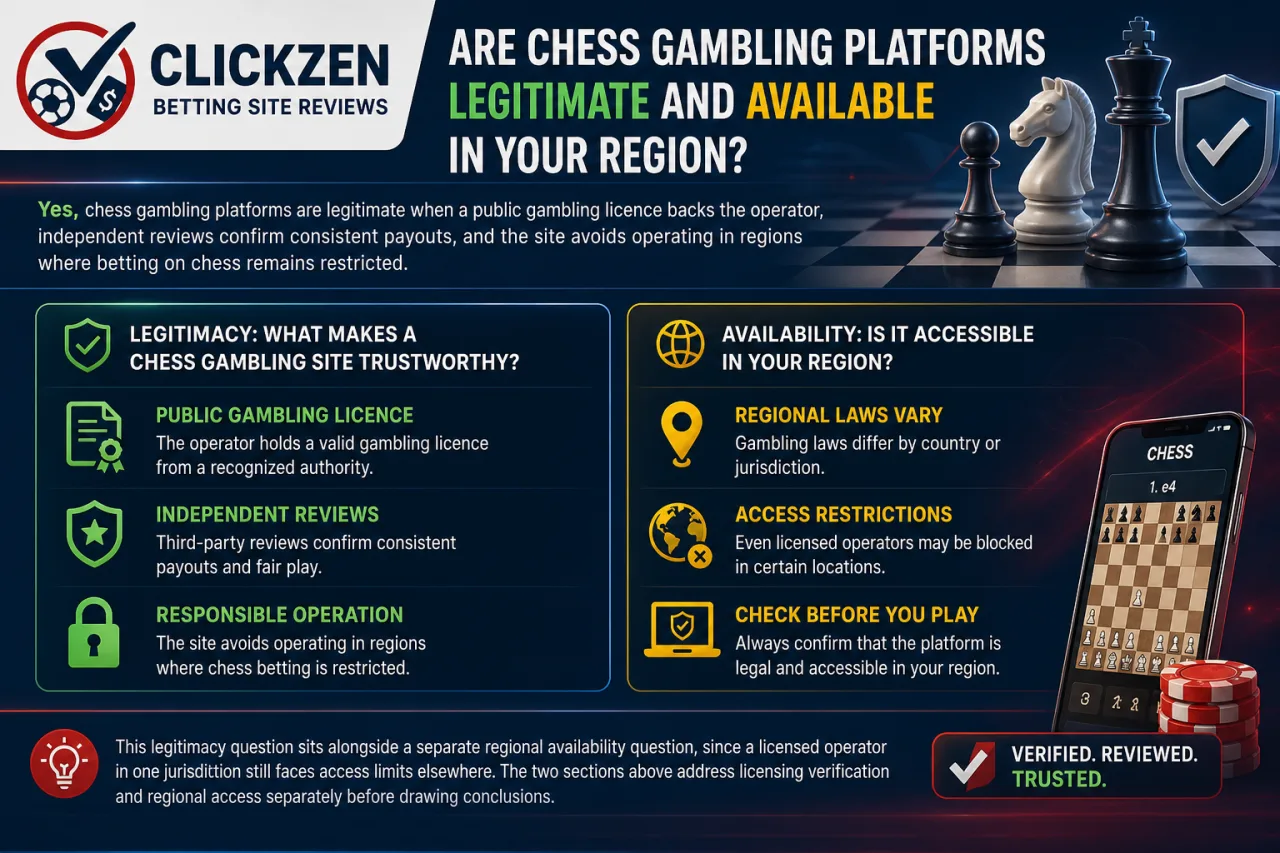 Are Chess Gambling Platforms Legitimate and Available in Your Region