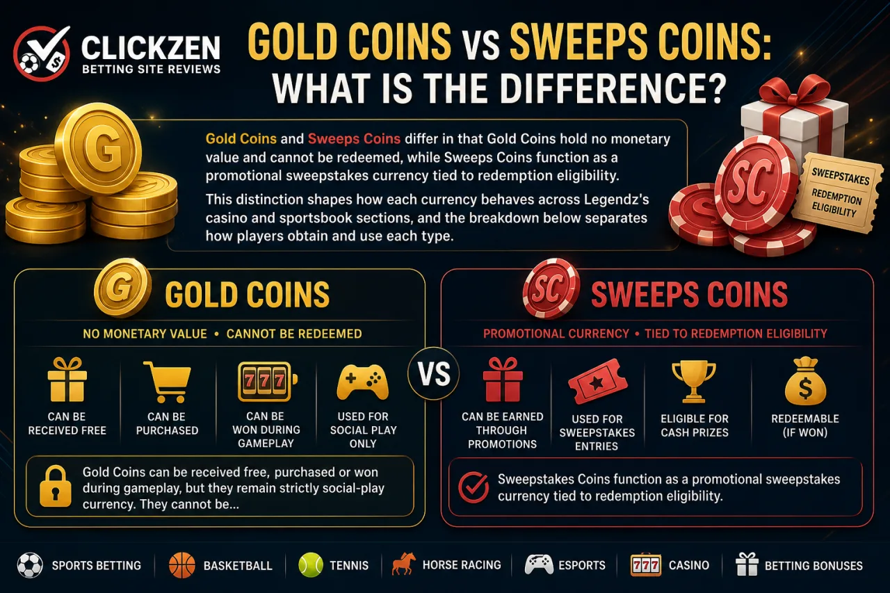 Gold Coins vs Sweeps Coins: What Is the Difference