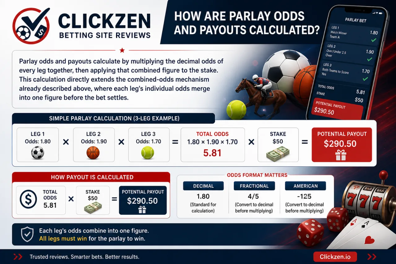 How Are Parlay Odds and Payouts Calculated