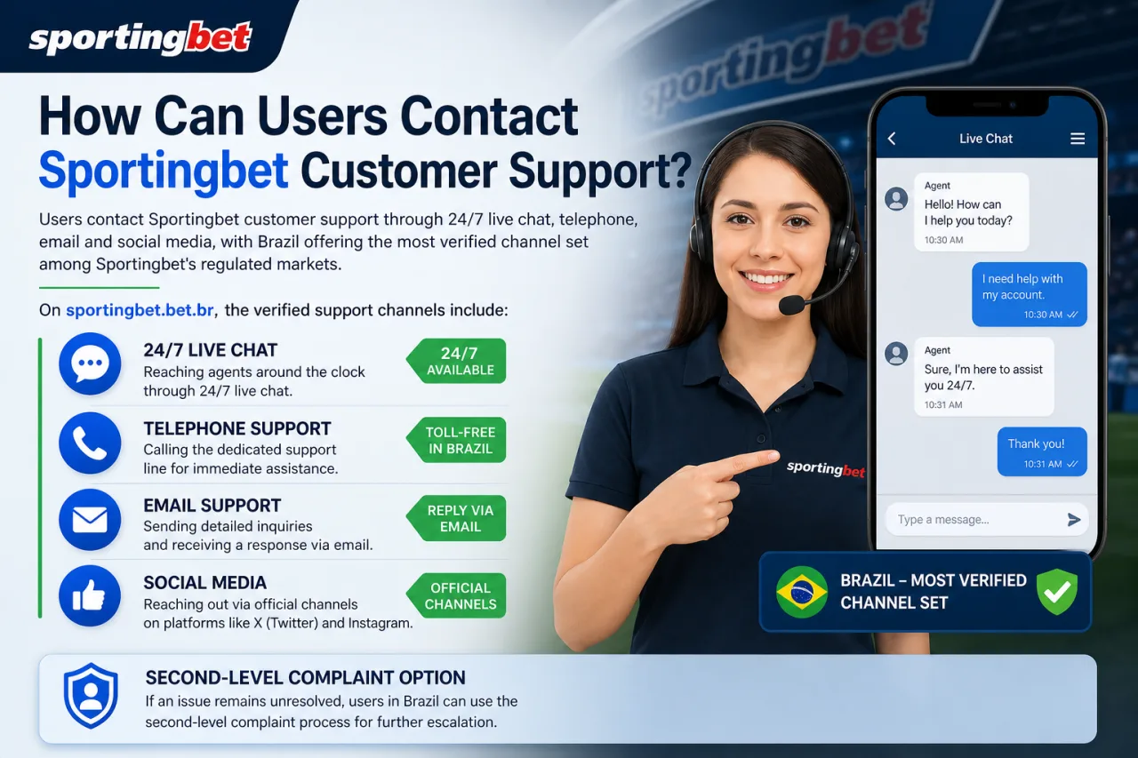 How Can Users Contact Sportingbet Customer Support