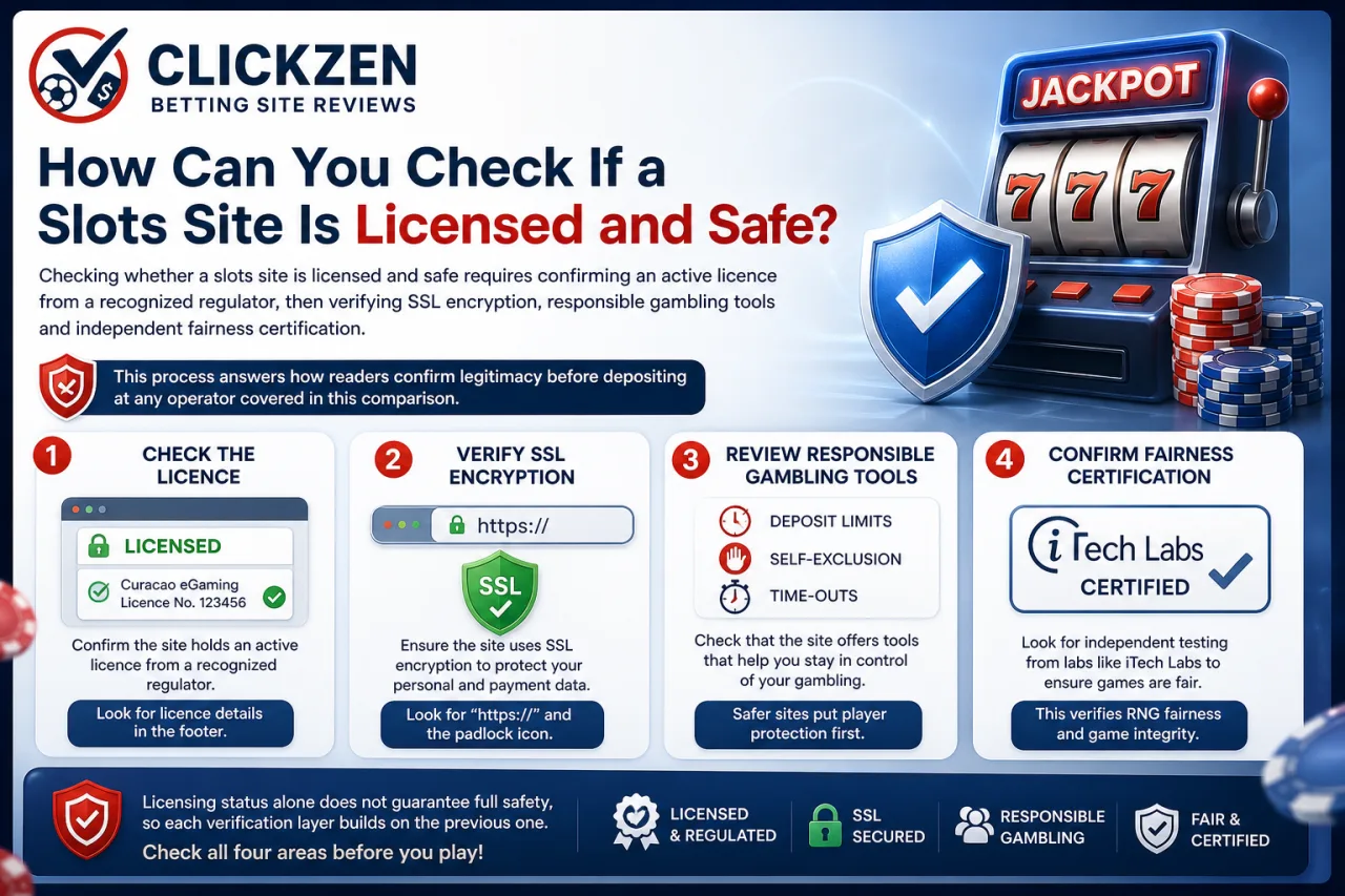 How Can You Check If a Slots Site Is Licensed and Safe