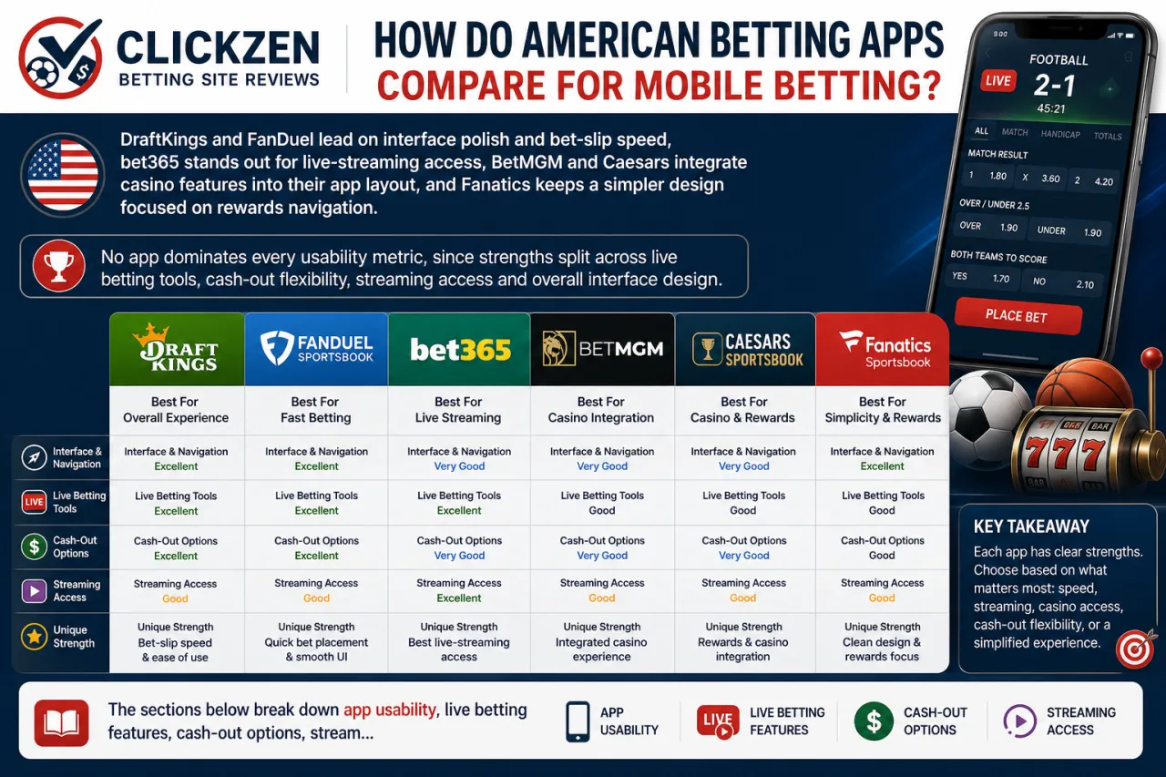 How Do American Betting Apps Compare for Mobile Betting