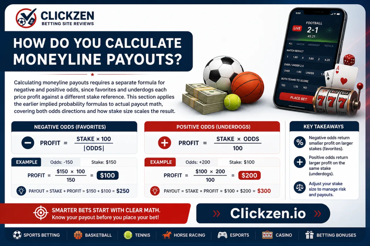 How Do You Calculate Moneyline Payouts