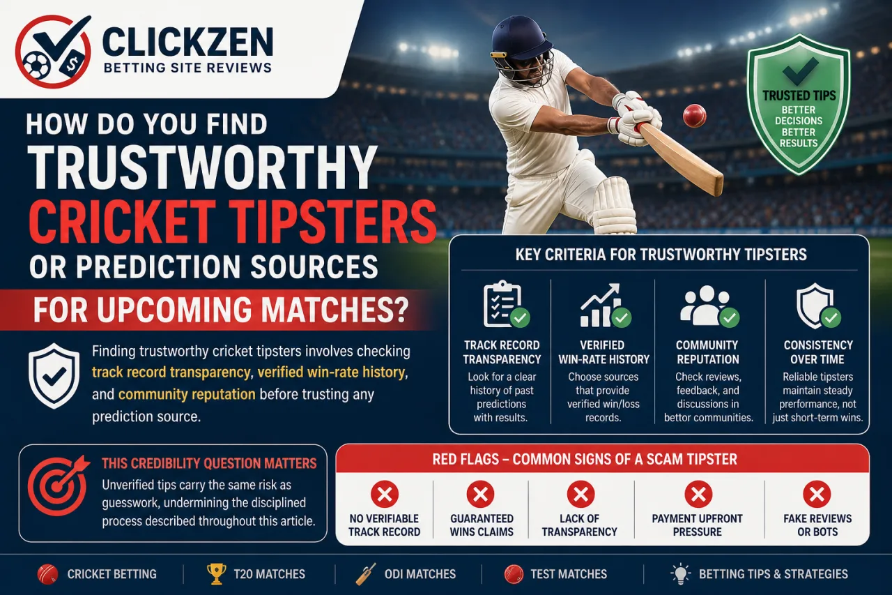 How Do You Find Trustworthy Cricket Tipsters or Prediction Sources for Upcoming Matches How Do You Find Trustworthy Cricket Tipsters or Prediction Sources for Upcoming Matches