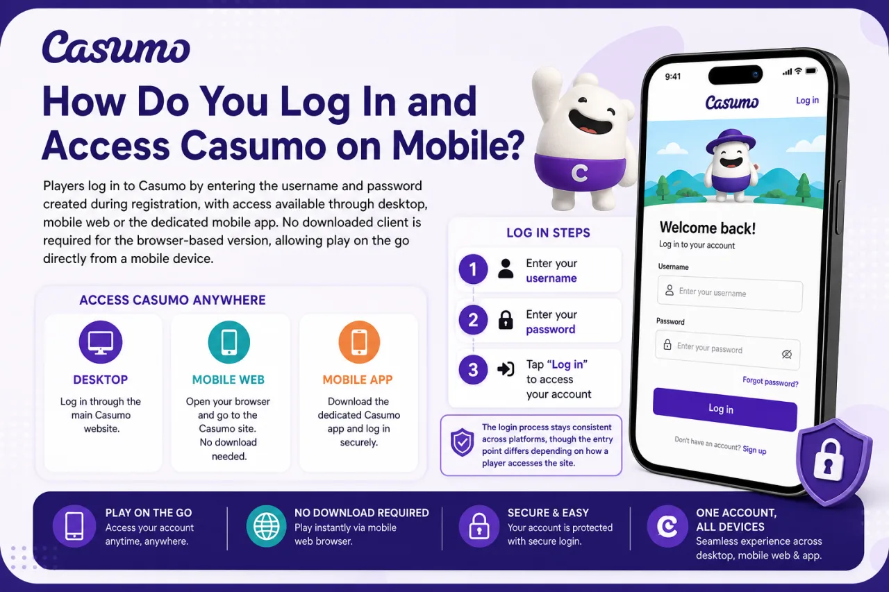 How Do You Log In and Access Casumo on Mobile How Do You Log In and Access Casumo on Mobile