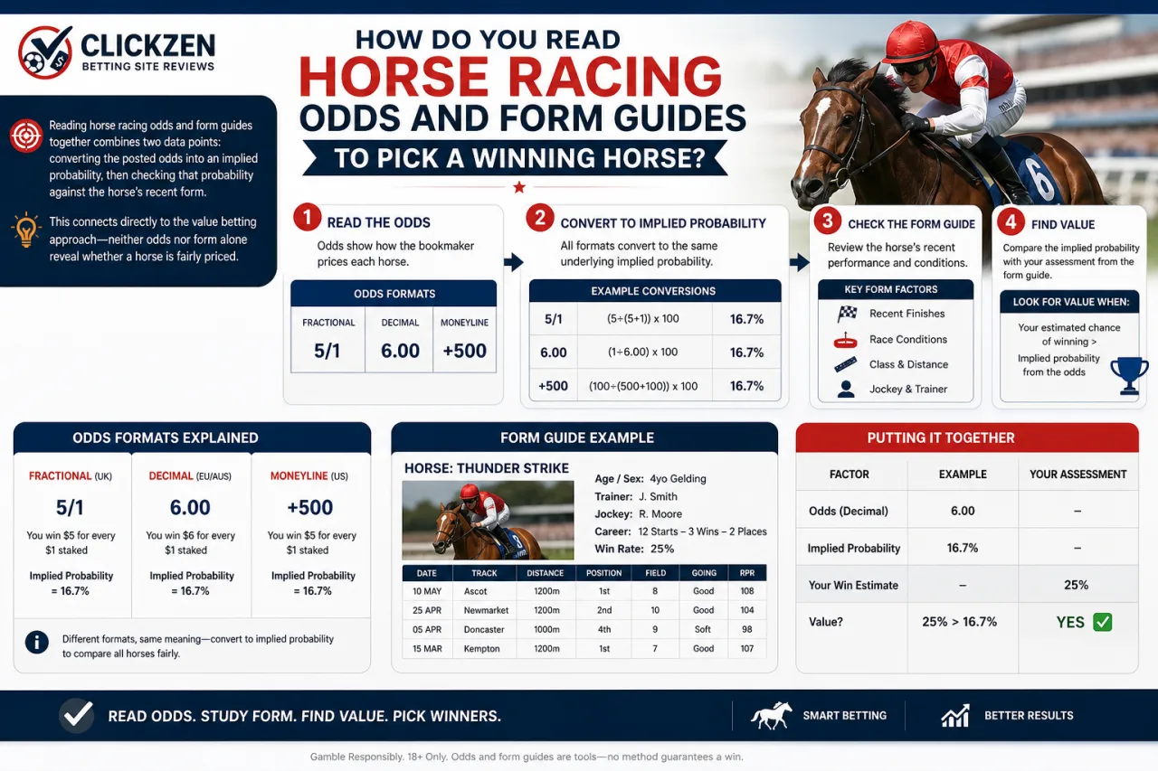 How Do You Read Horse Racing Odds and Form Guides to Pick a Winning Horse