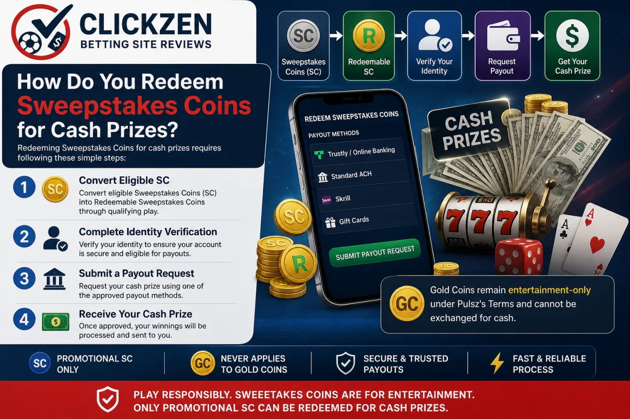 How Do You Redeem Sweepstakes Coins for Cash Prizes