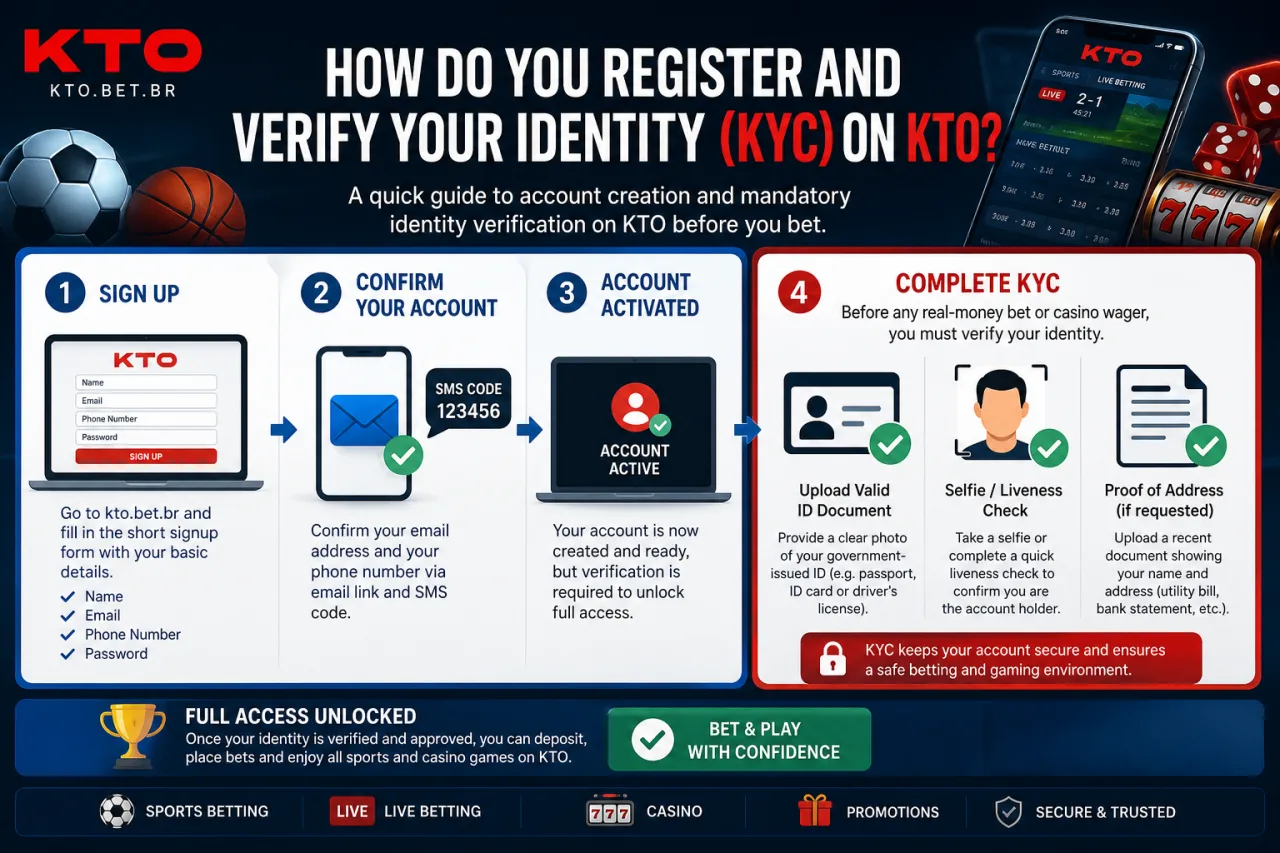 How Do You Register and Verify Your Identity (KYC) on KTO