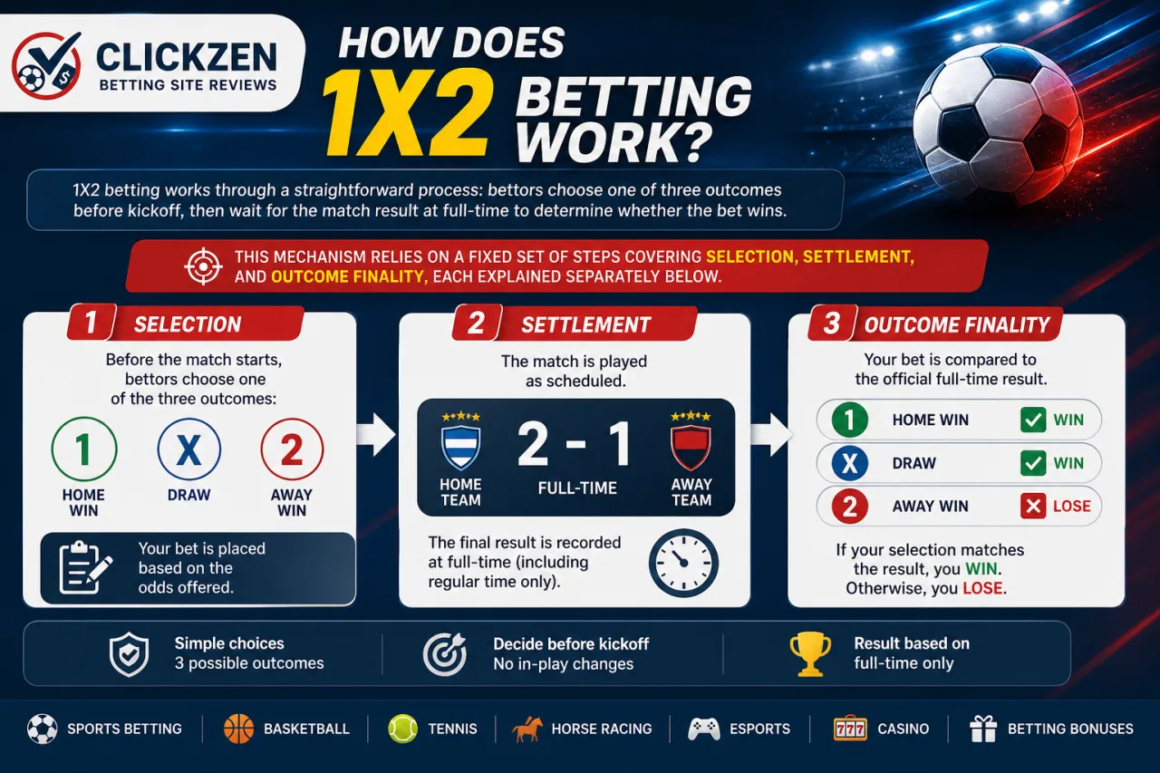 How Does 1X2 Betting Work