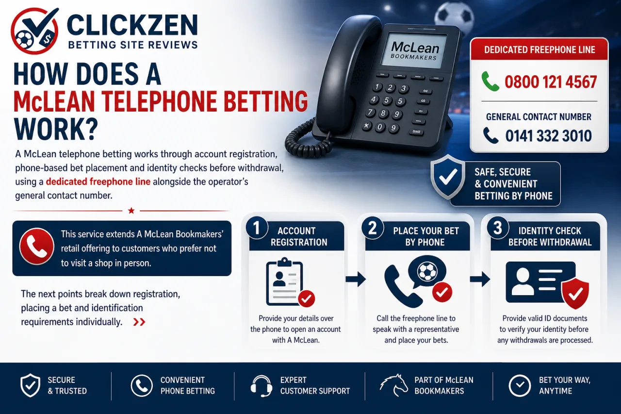 How Does A McLean Telephone Betting Work