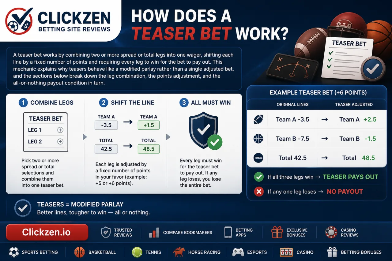 How Does a Teaser Bet Work