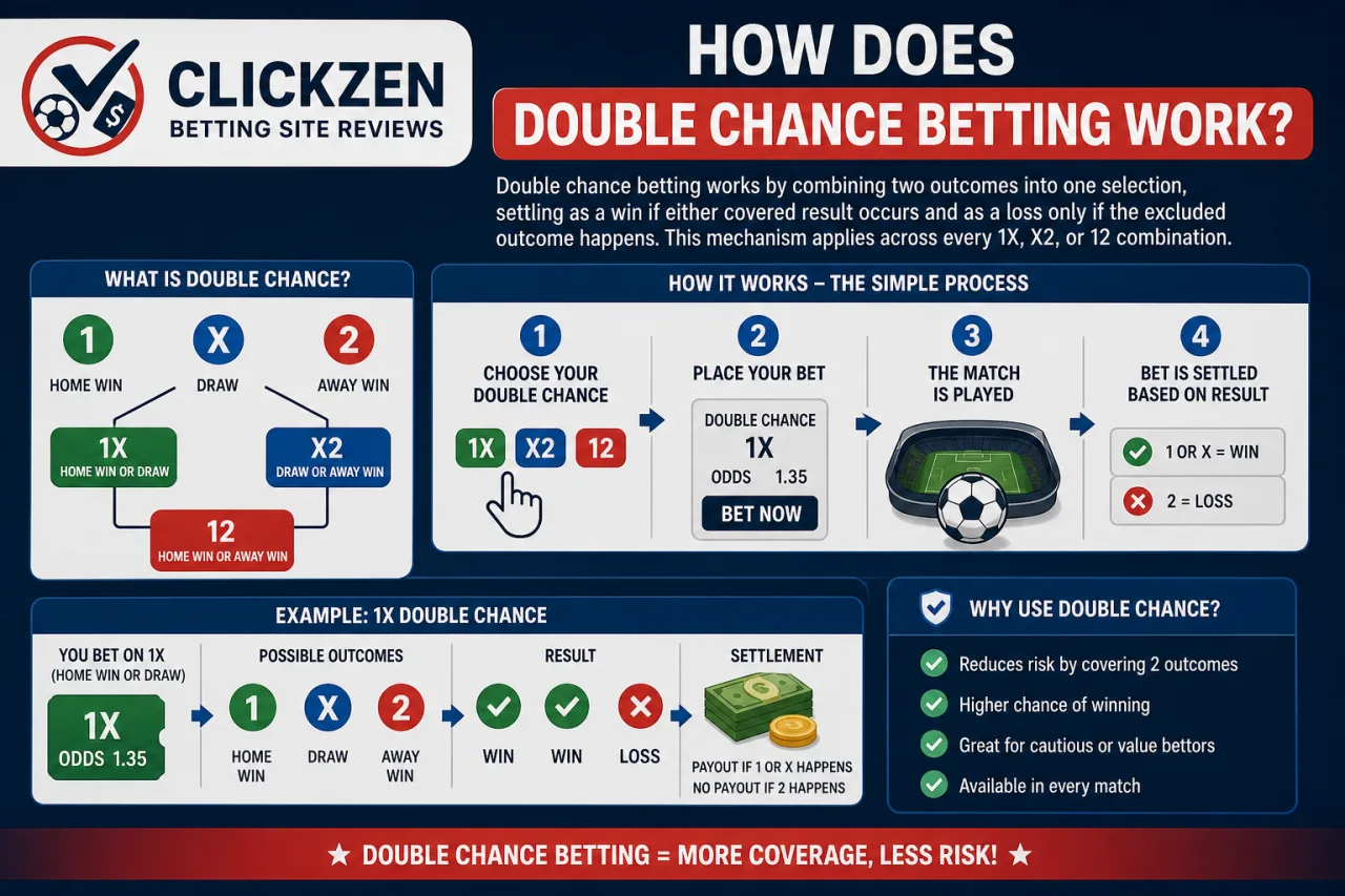How Does Double Chance Betting Work How Does Double Chance Betting Work