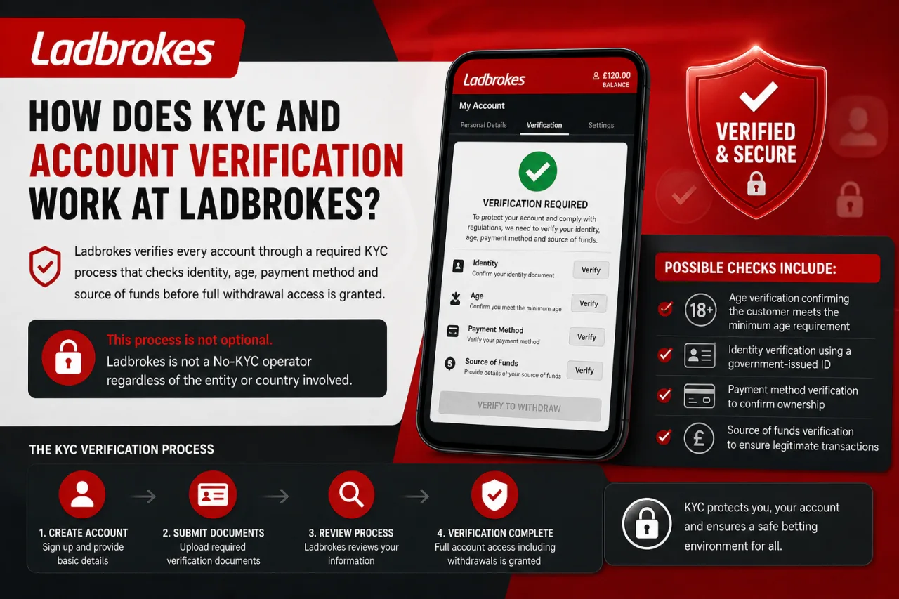 How Does KYC and Account Verification Work at Ladbrokes