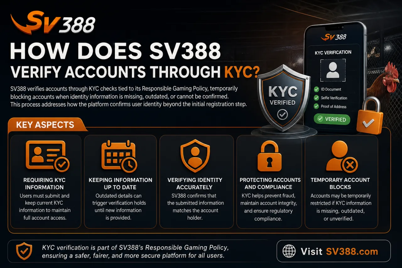 How Does SV388 Verify Accounts Through KYC