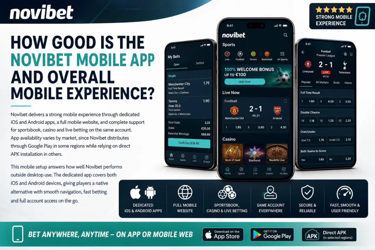 How Good Is the Novibet Mobile App and Overall Mobile Experience