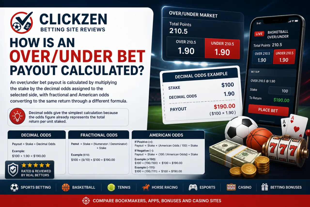How Is an Over/Under Bet Payout Calculated