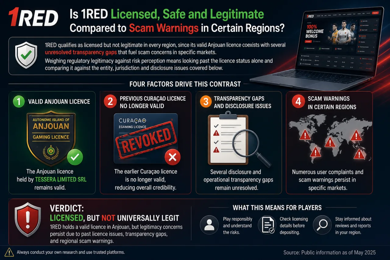 1RED licensing safety and risk assessment