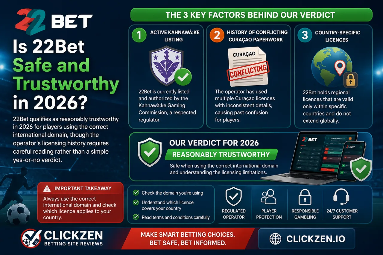 Is 22Bet Safe and Trustworthy in 2026