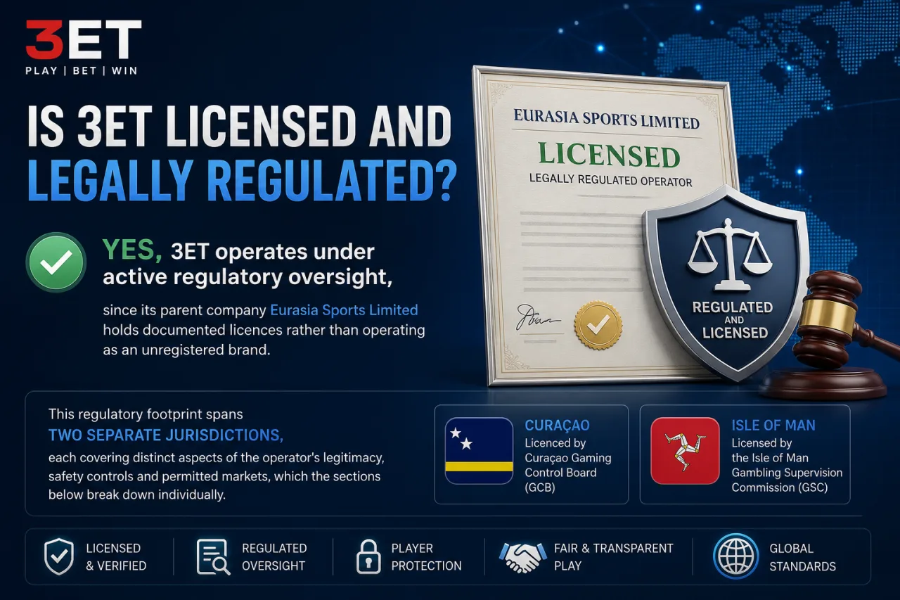 Is 3ET Licensed and Legally Regulated