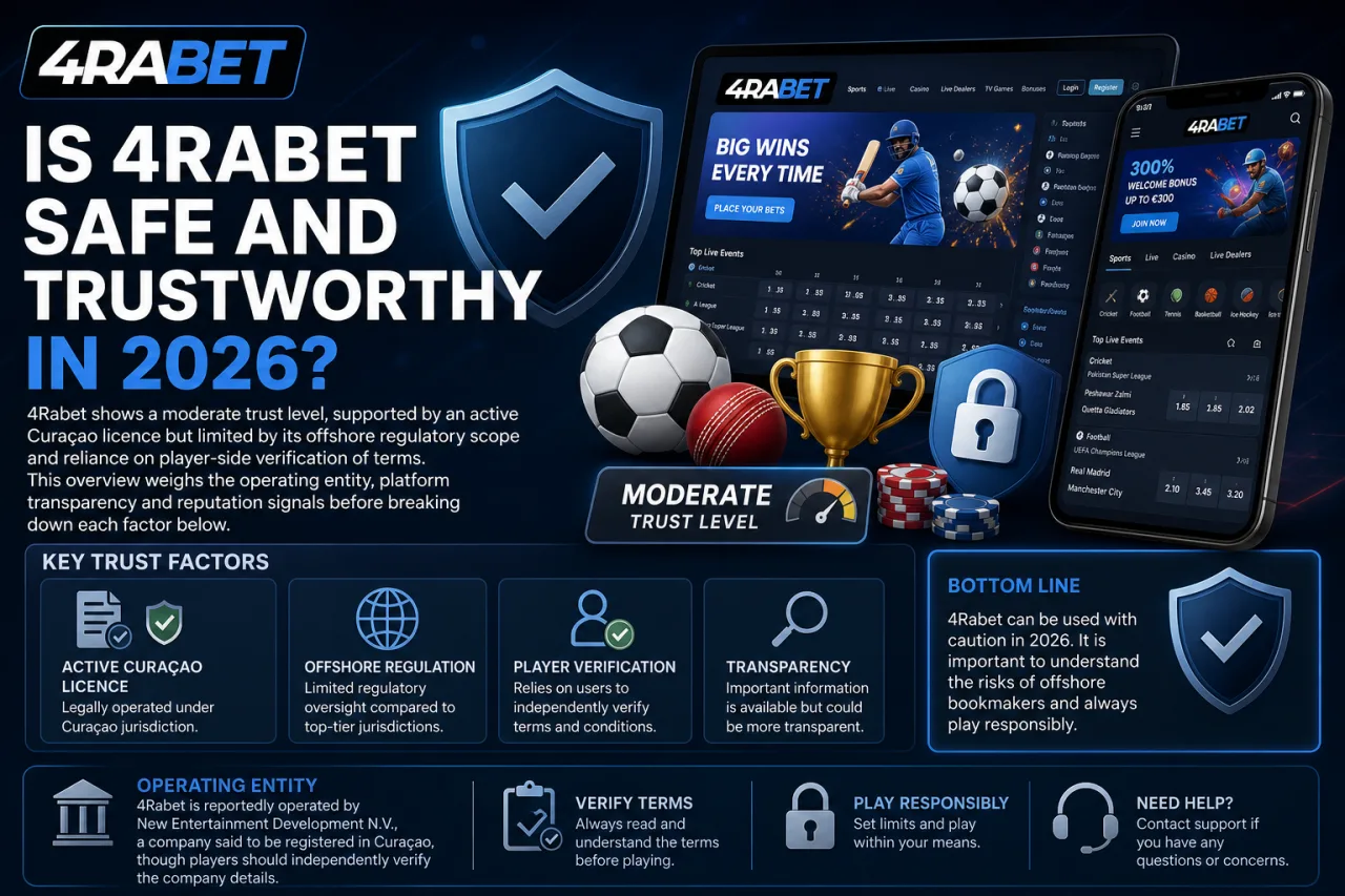 Is 4Rabet Safe and Trustworthy in 2026