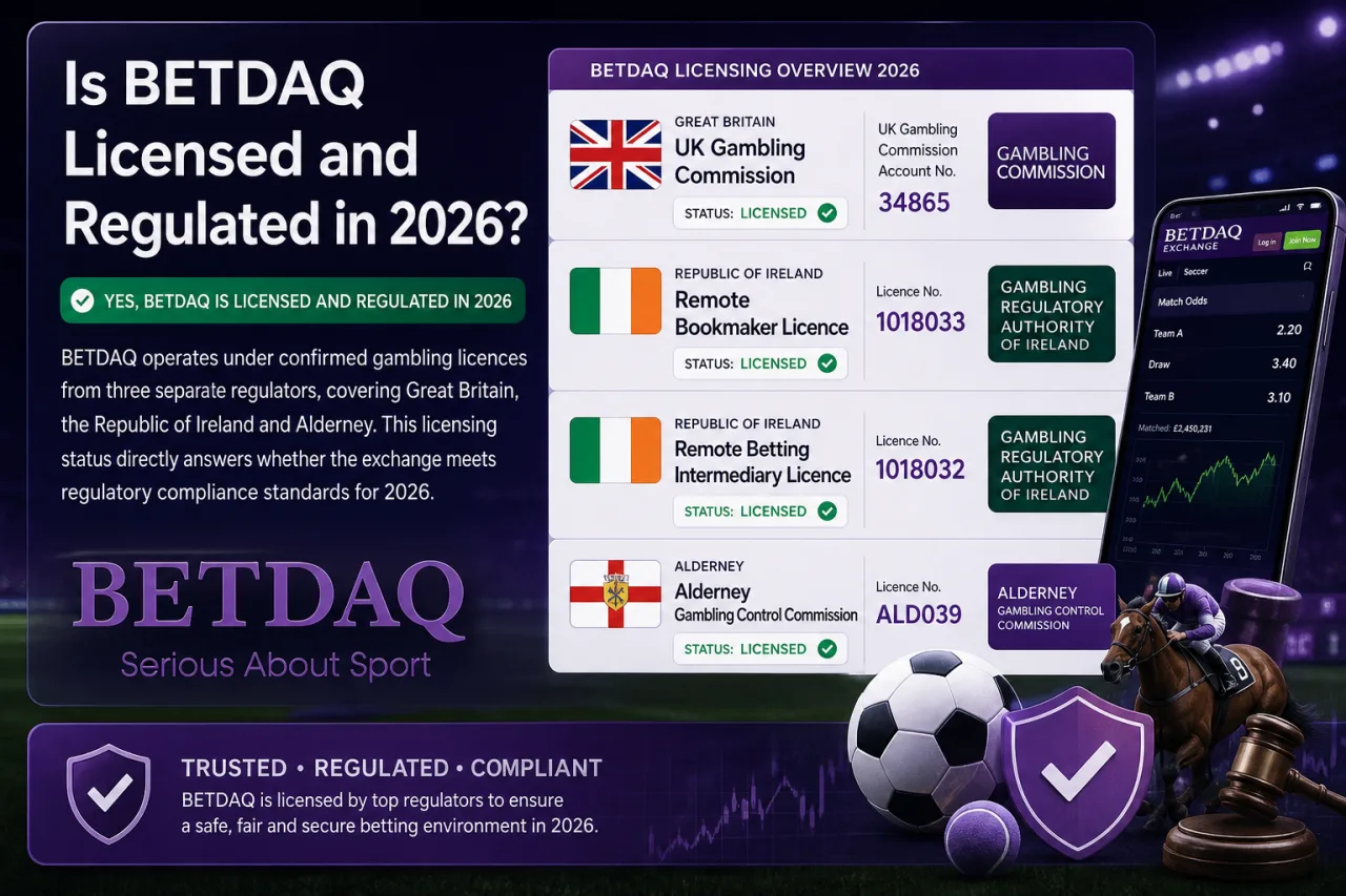 Is BETDAQ Licensed and Regulated in 2026