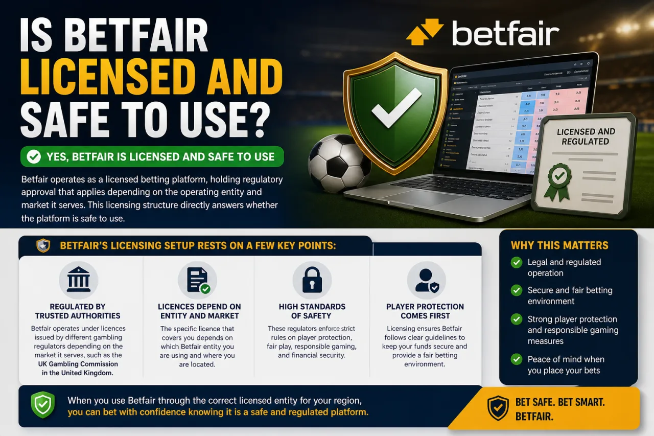 Is Betfair Licensed and Safe to Use