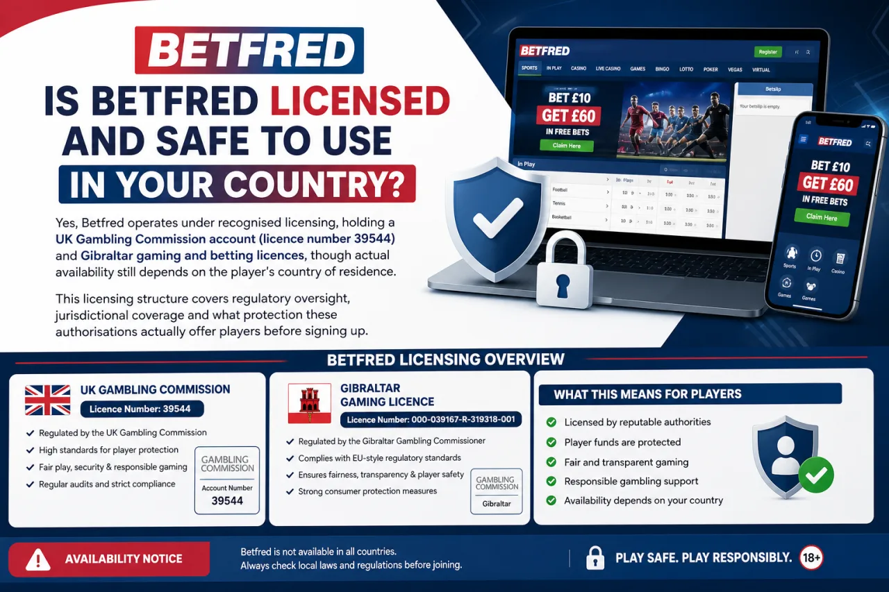 Is Betfred Licensed and Safe to Use in Your Country