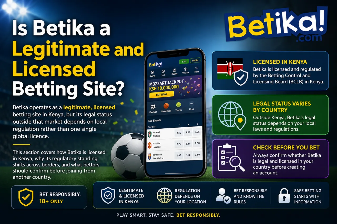 Is Betika a Legitimate and Licensed Betting Site