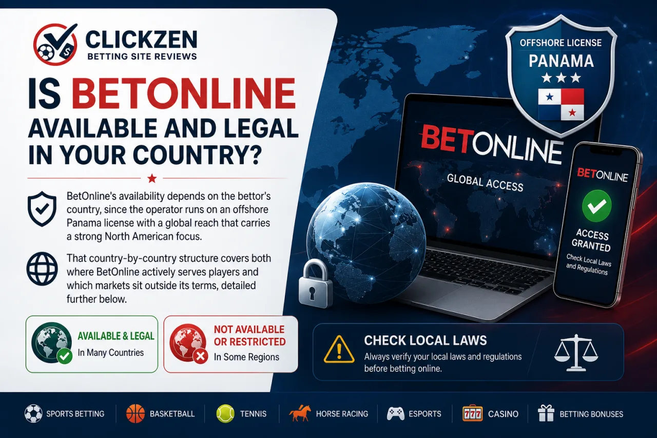 Is BetOnline Available and Legal in Your Country