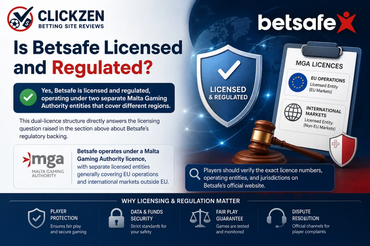 Is Betsafe Licensed and Regulated
