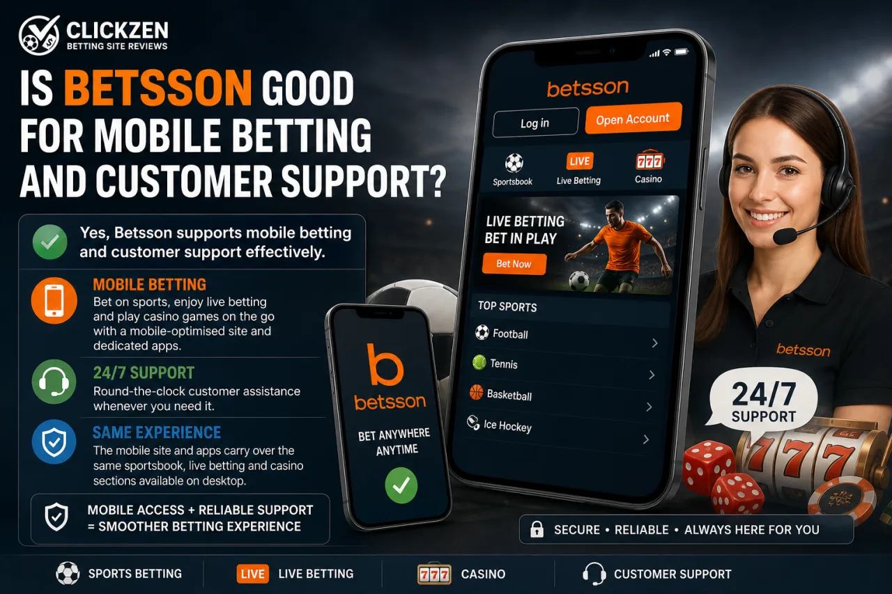 Is Betsson Good for Mobile Betting and Customer Support