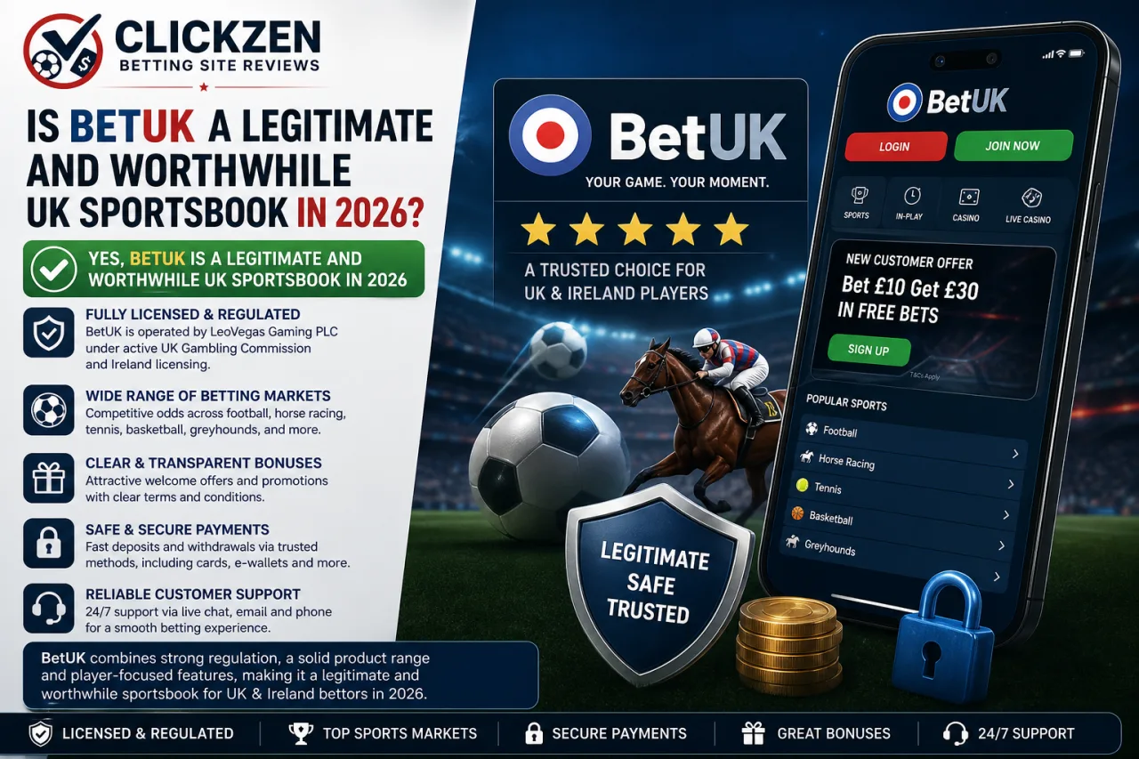 Is BetUK a Legitimate and Worthwhile UK Sportsbook in 2026