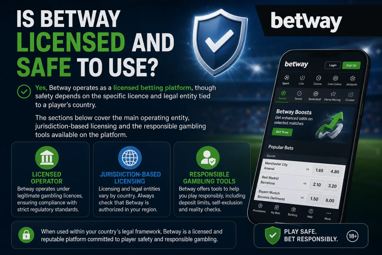 Is Betway Licensed and Safe to Use