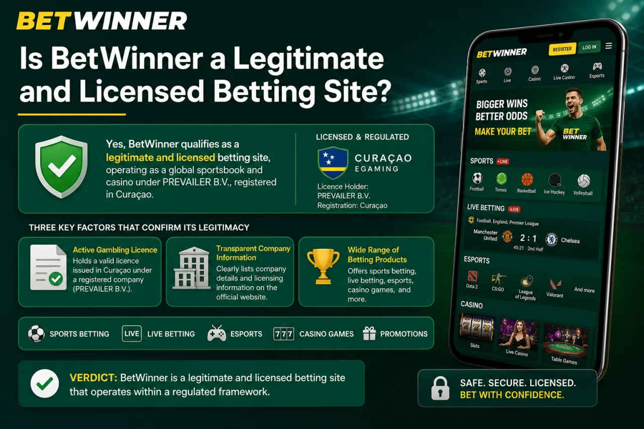 Is BetWinner a Legitimate and Licensed Betting Site