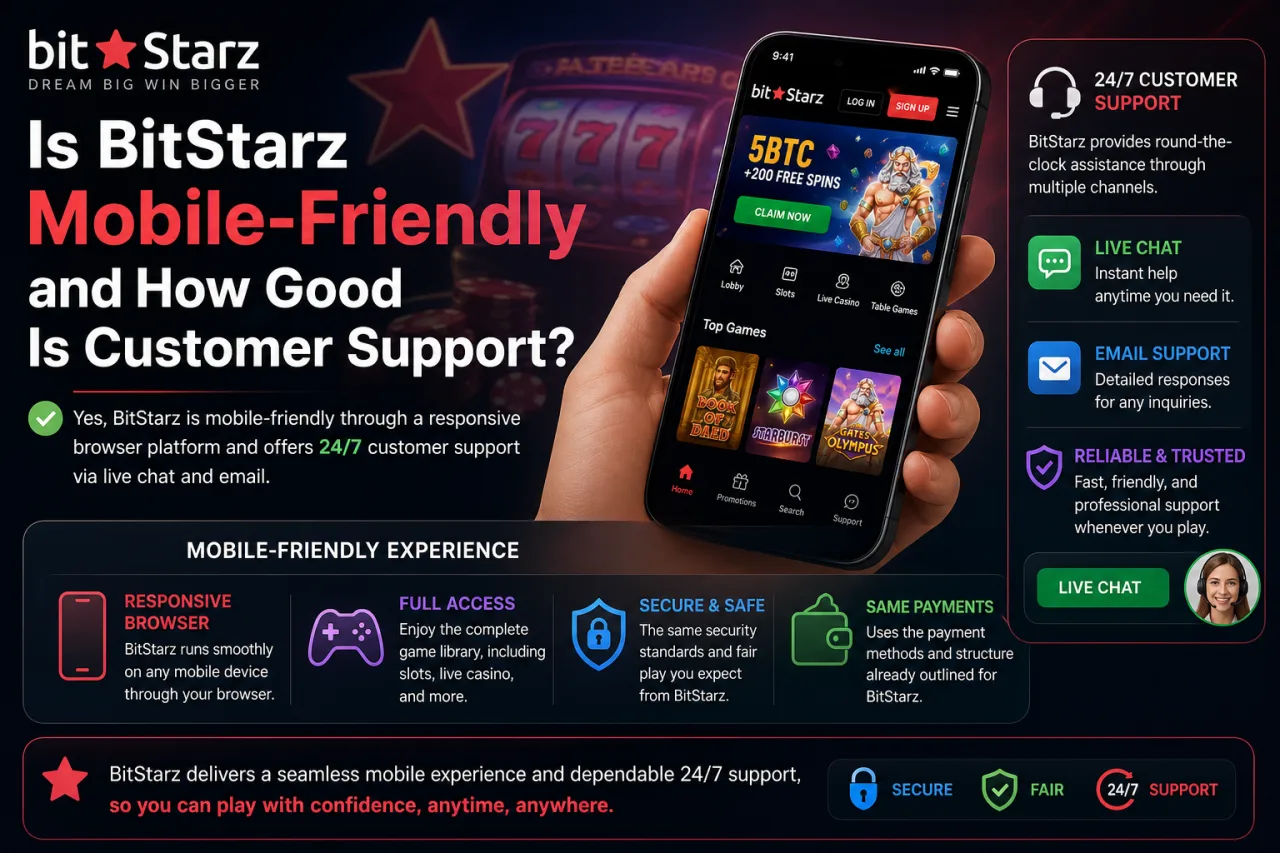 Is BitStarz Mobile-Friendly and How Good Is Customer Support