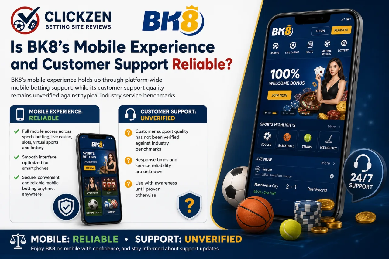 Is BK8's Mobile Experience and Customer Support Reliable