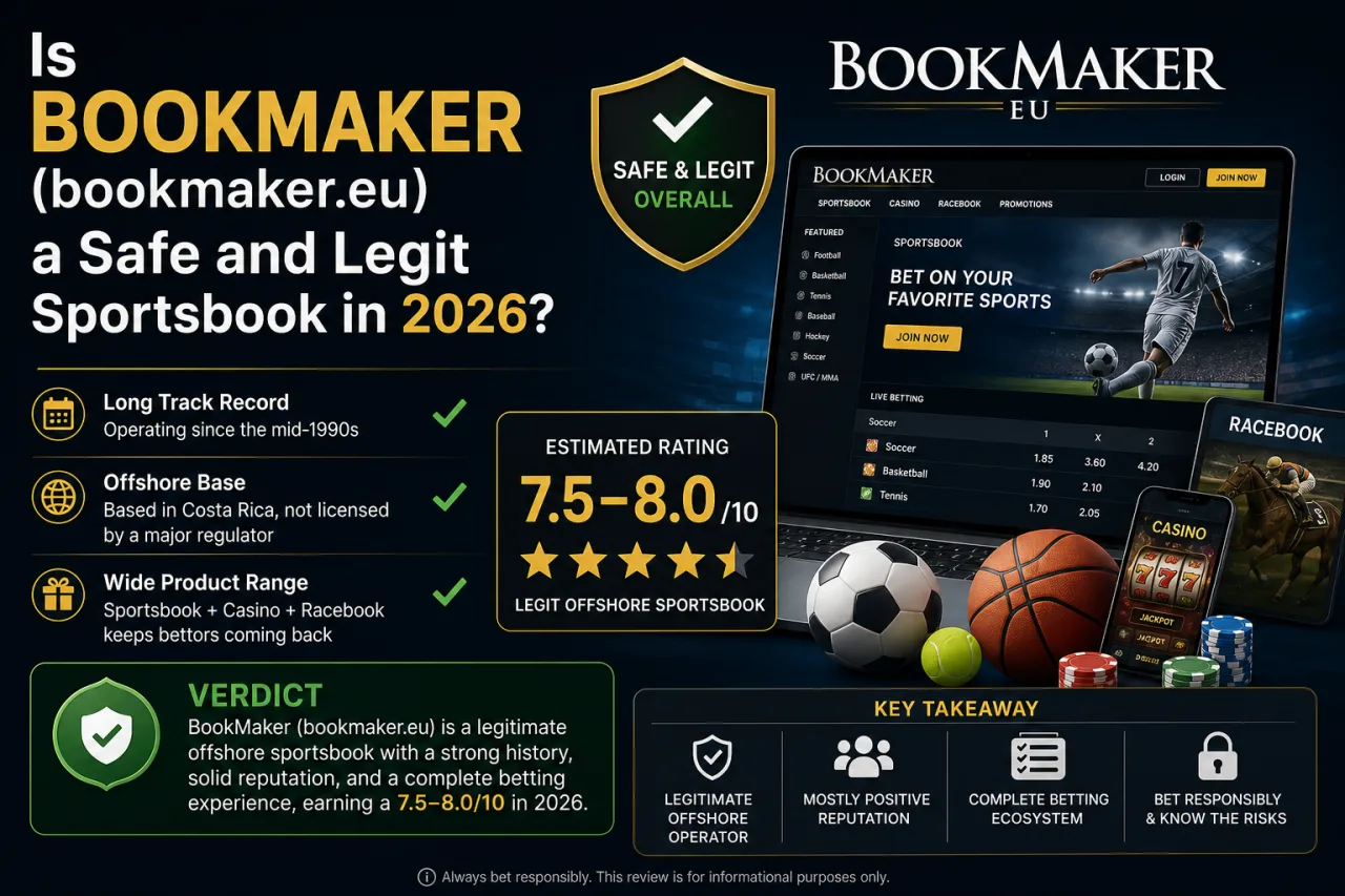 Is BookMaker (bookmaker.eu) a Safe and Legit Sportsbook in 2026