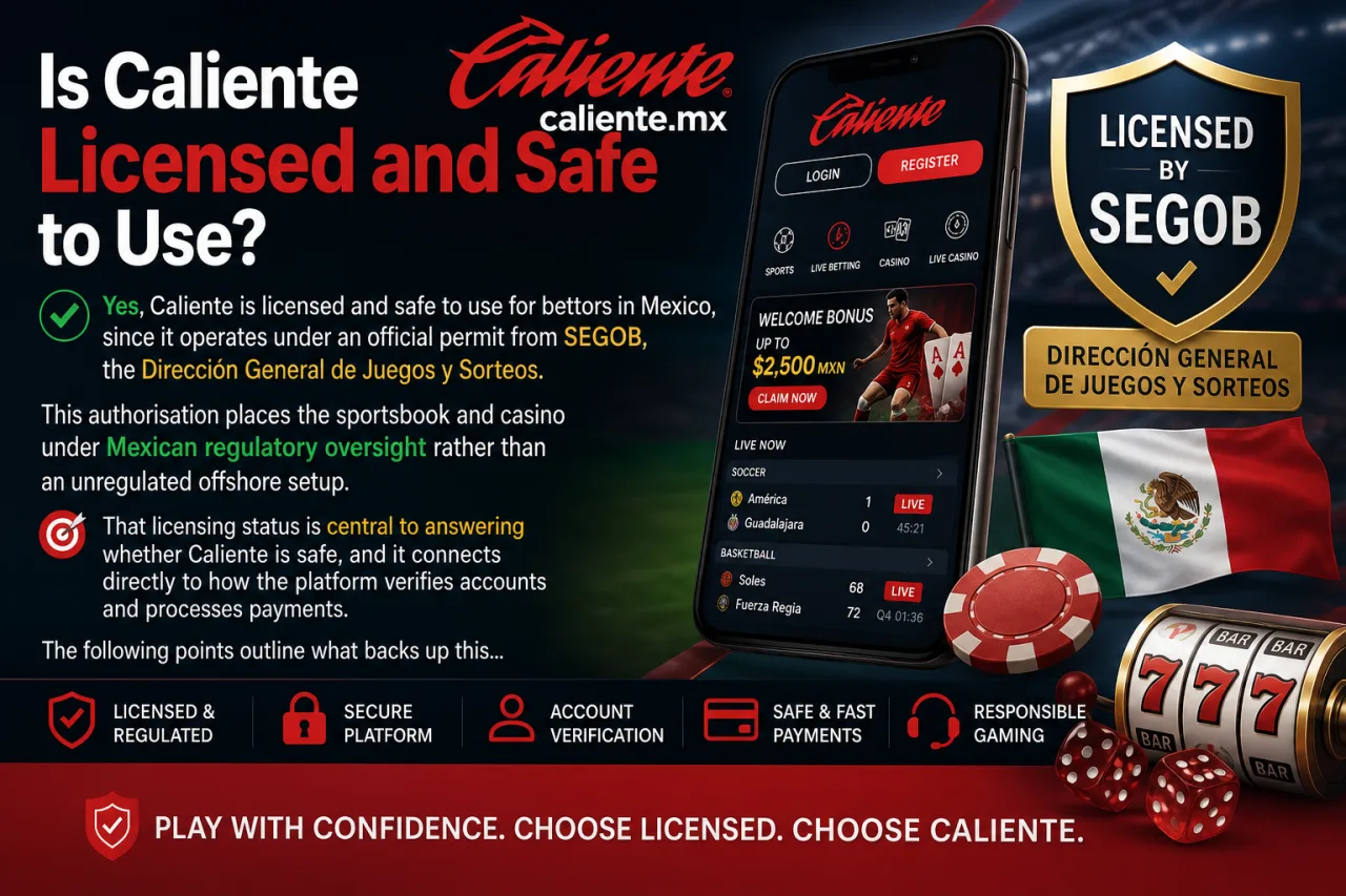 Is Caliente Licensed and Safe to Use