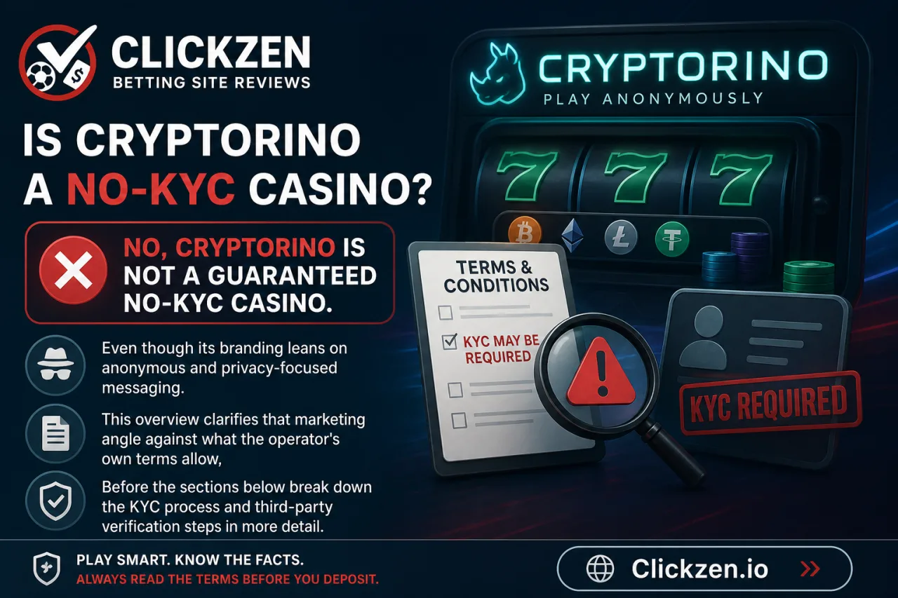Is Cryptorino a No-KYC Casino