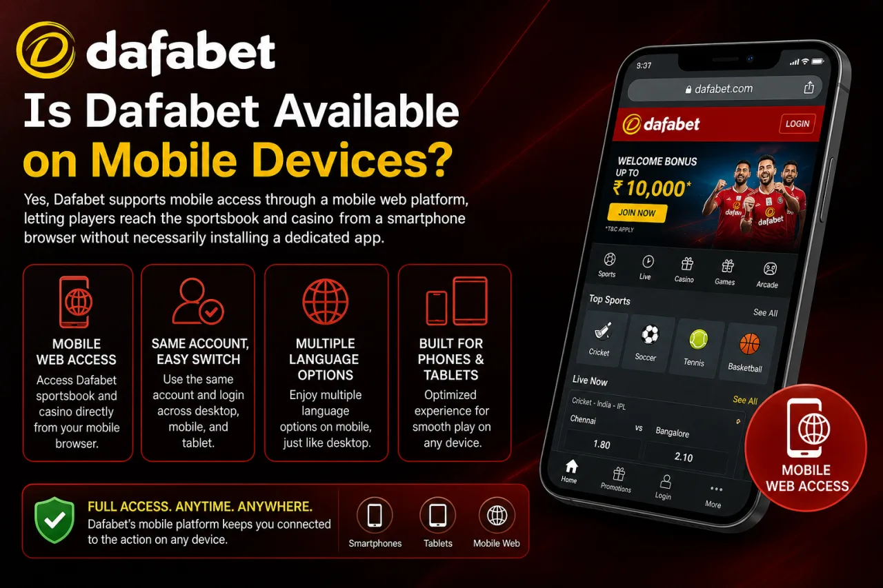 Is Dafabet Available on Mobile Devices