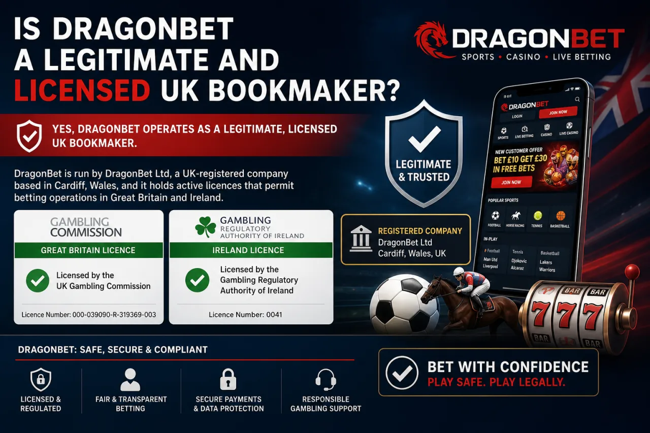 Is DragonBet a Legitimate and Licensed UK Bookmaker