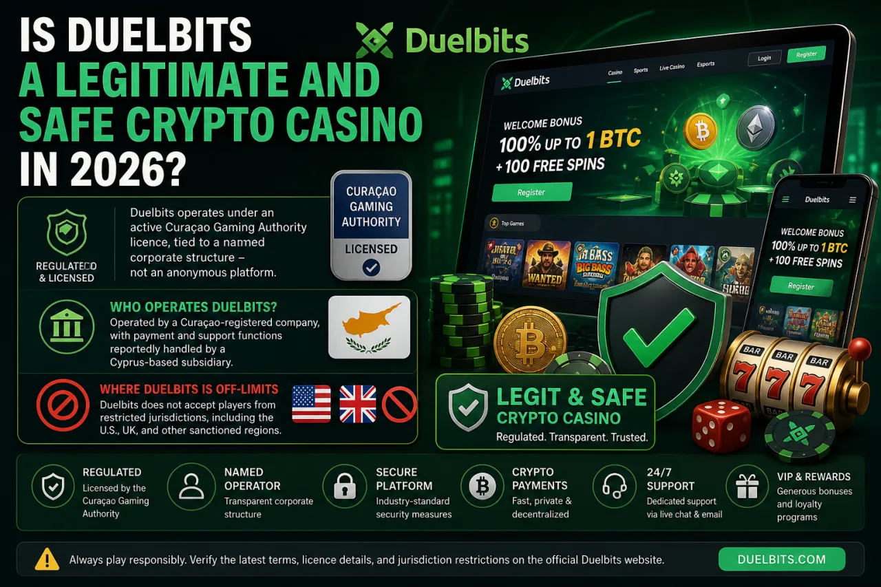 Is Duelbits a Legitimate and Safe Crypto Casino in 2026