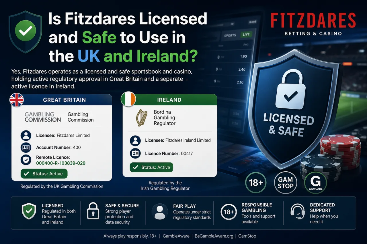 Is Fitzdares Licensed and Safe to Use in the UK and Ireland Is Fitzdares Licensed and Safe to Use in the UK and Ireland
