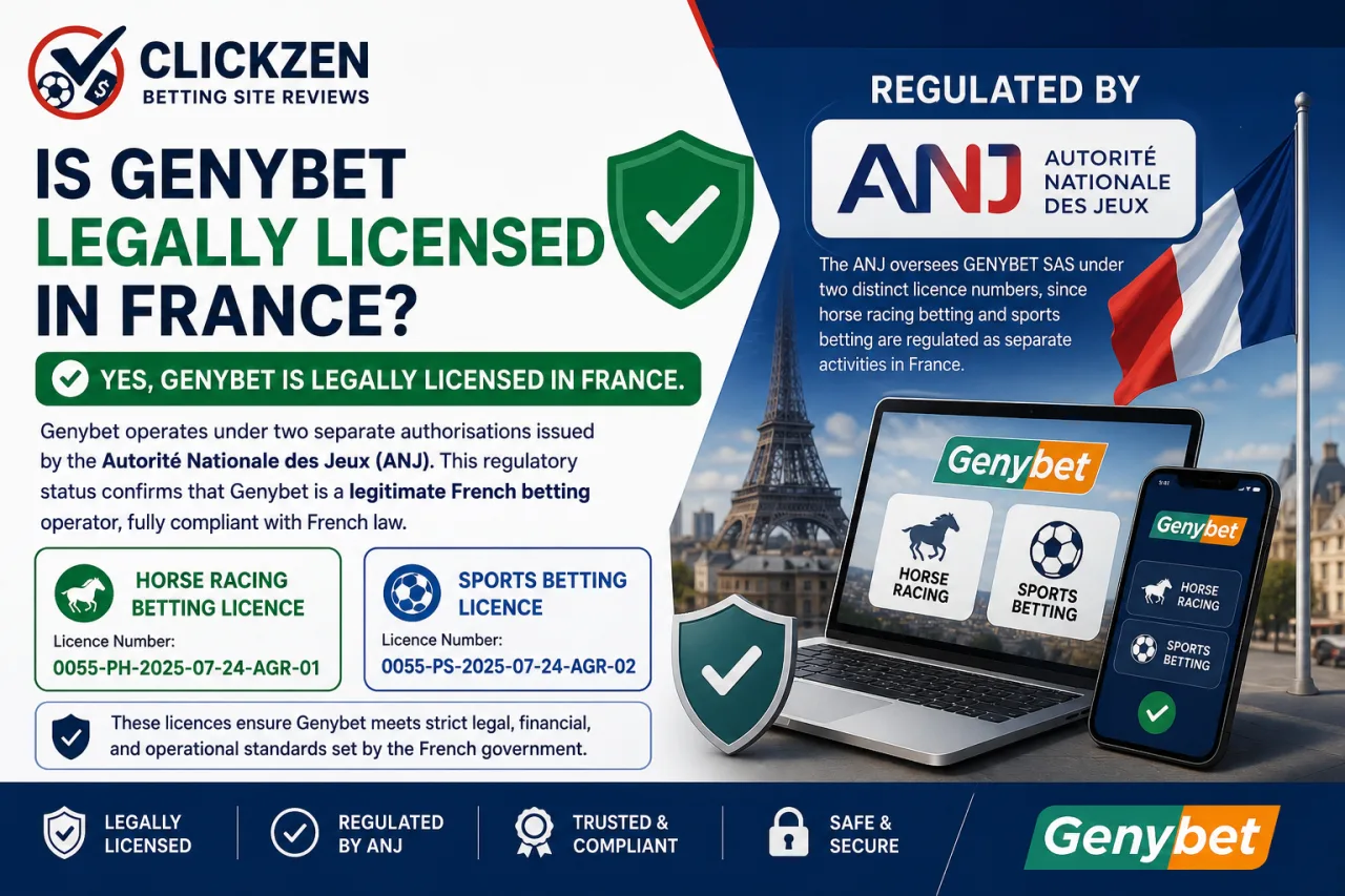 Is Genybet Legally Licensed in France